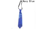 Blinkende Krawatte Blau 429445